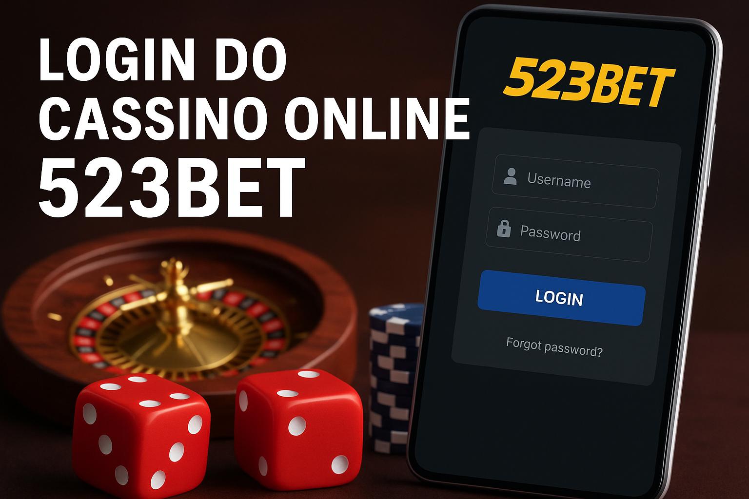 Login no Cassino 523BET