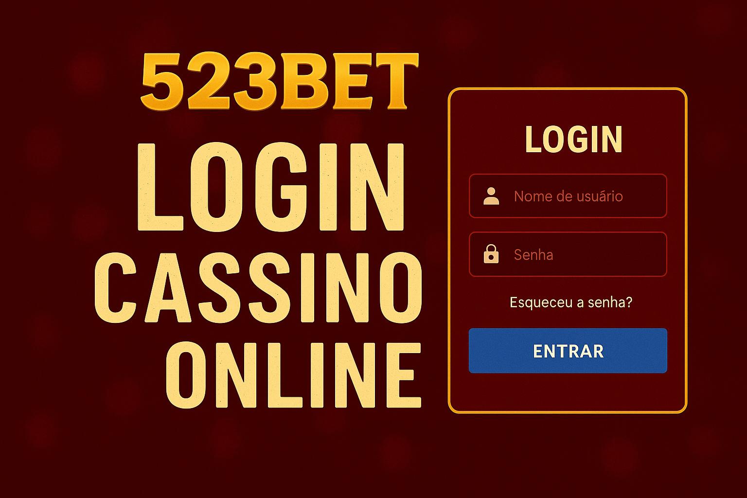 Registro na 523BET Garante Acesso a uma Vasta Seleção de jogo